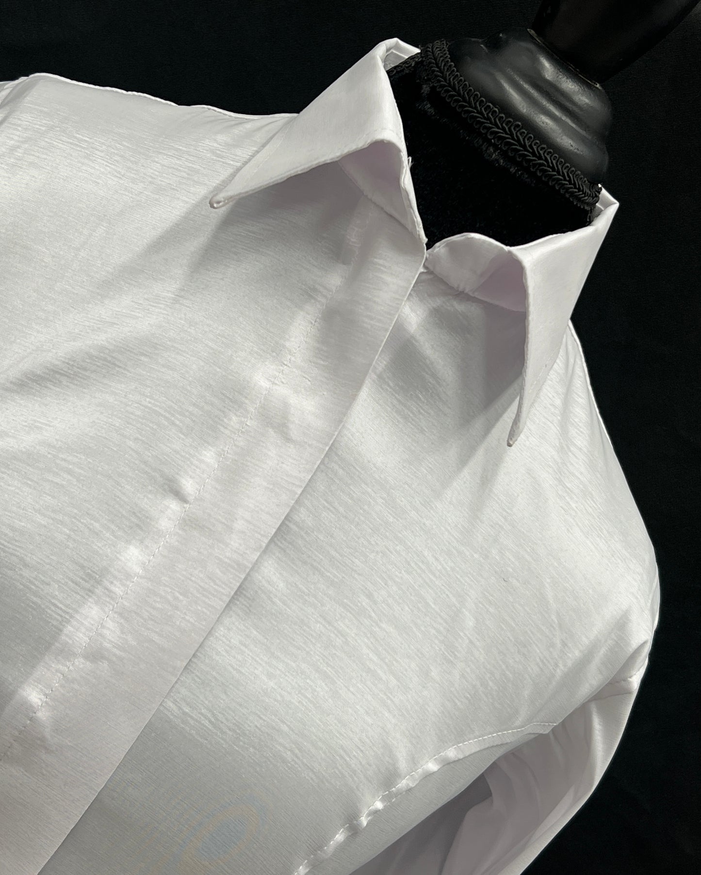 Stretch Taffeta White