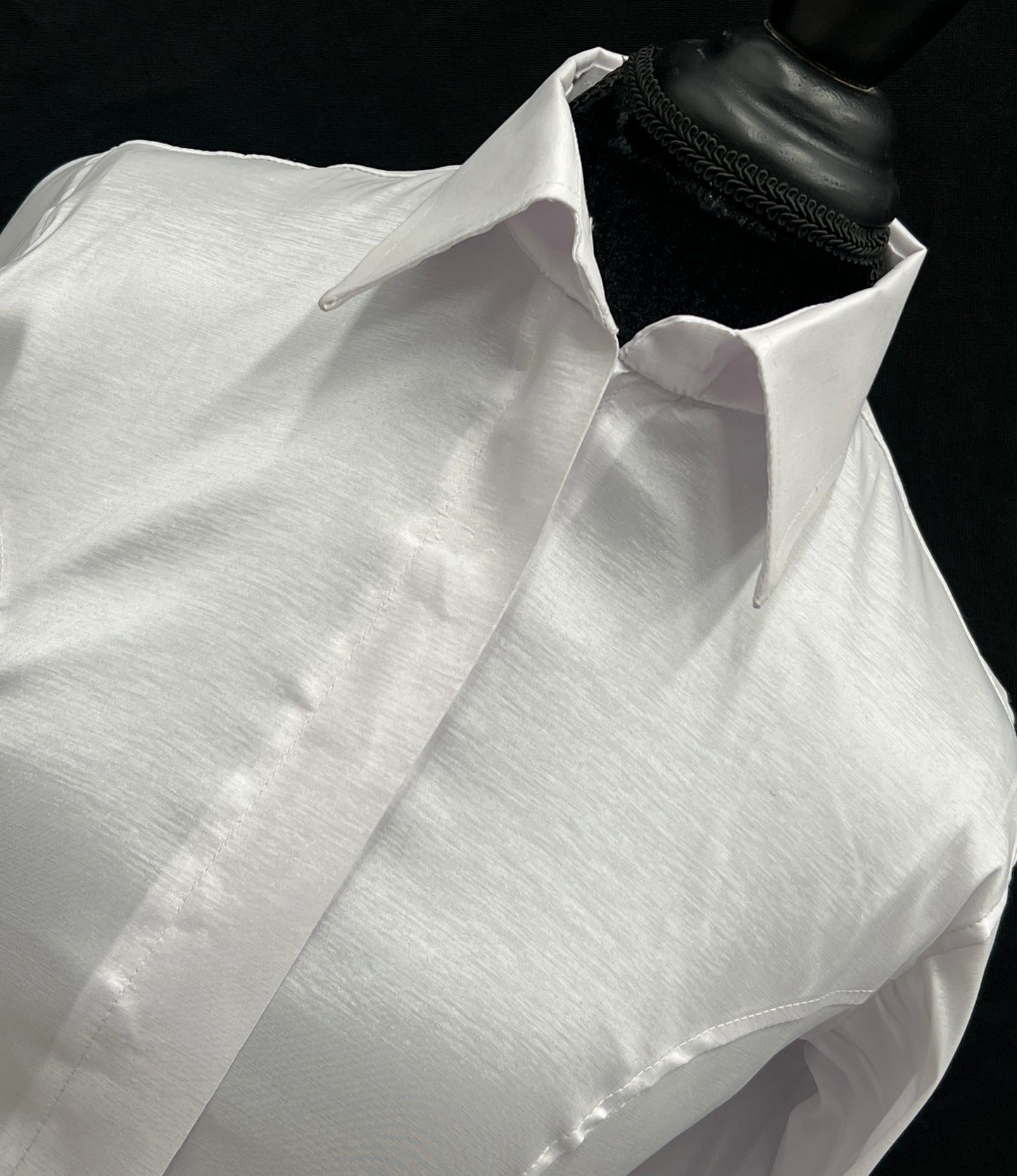 Stretch Taffeta White