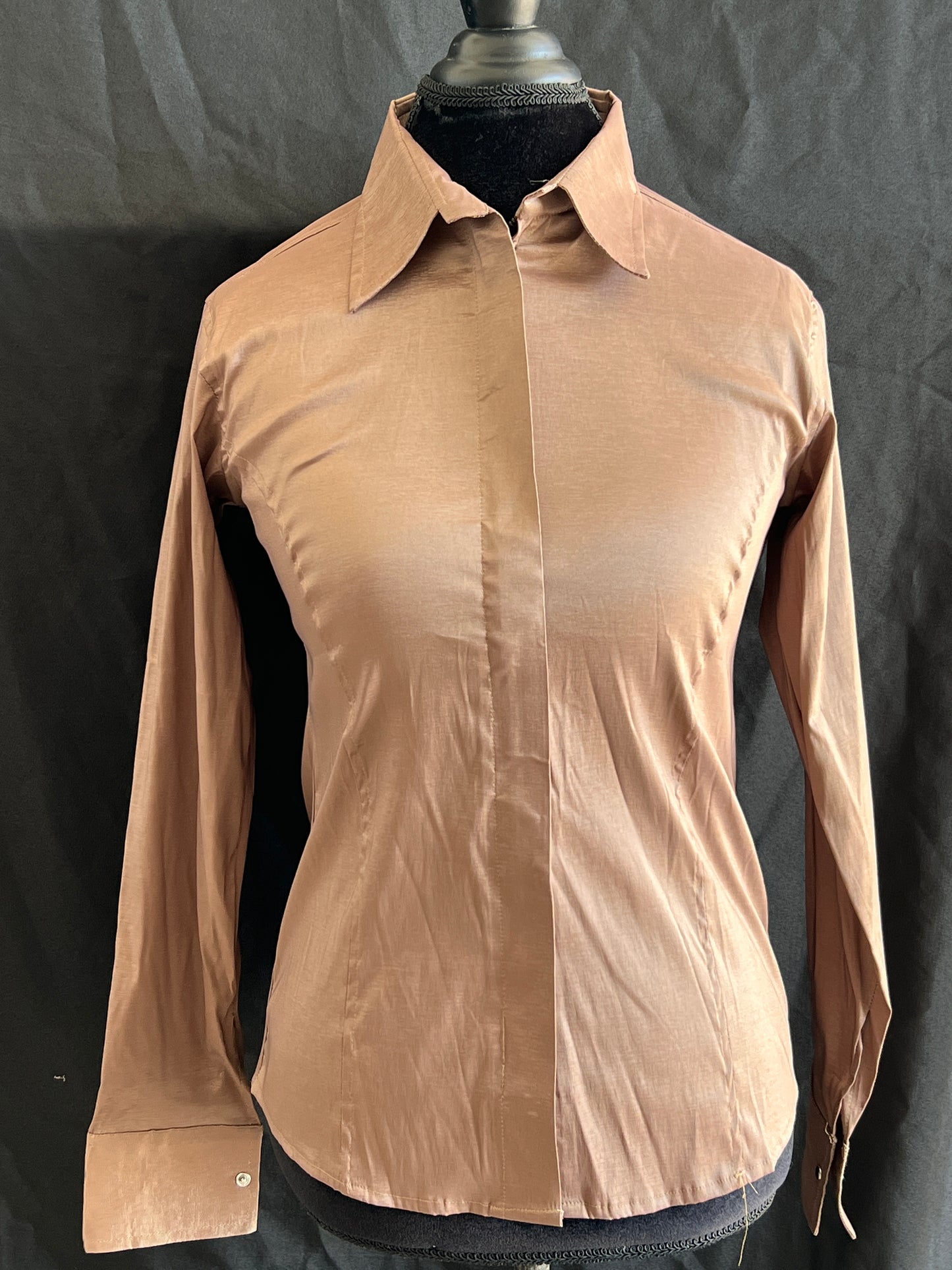 Stretch Taffeta Light Bronze