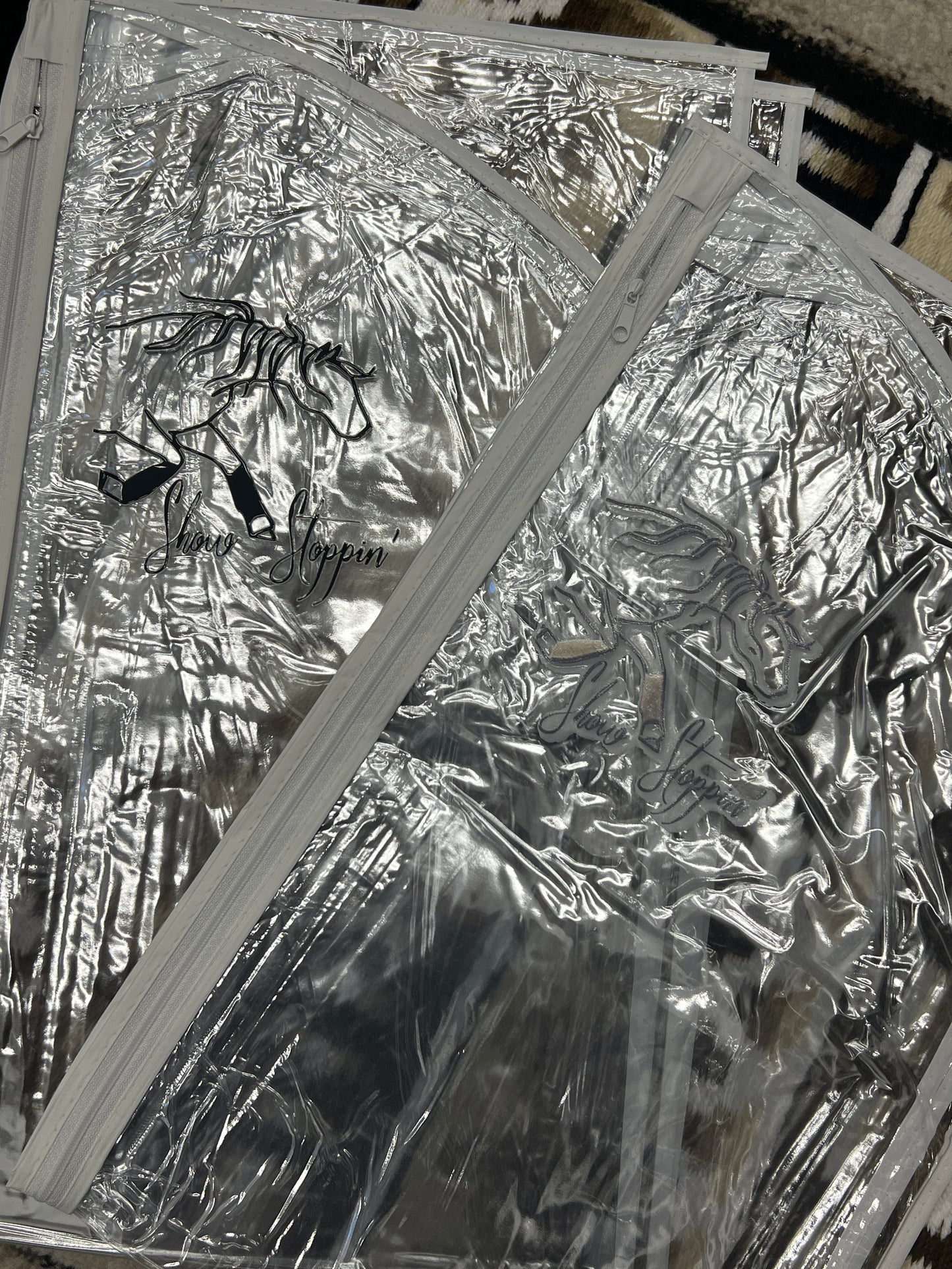 Clear Show Stoppin Garment Bags