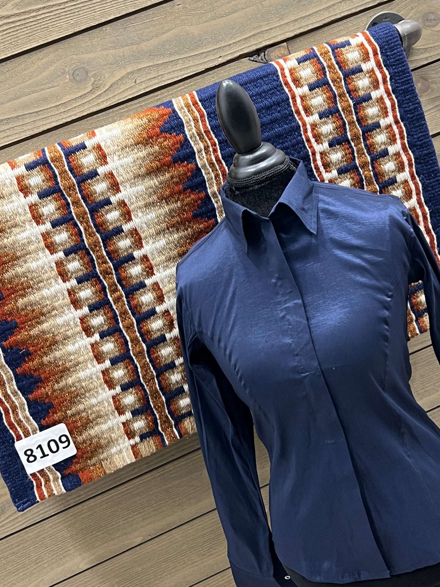 Stretch Taffeta Navy