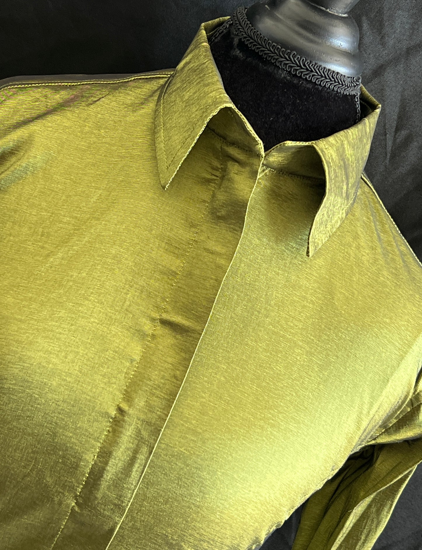 Stretch Taffeta Olive