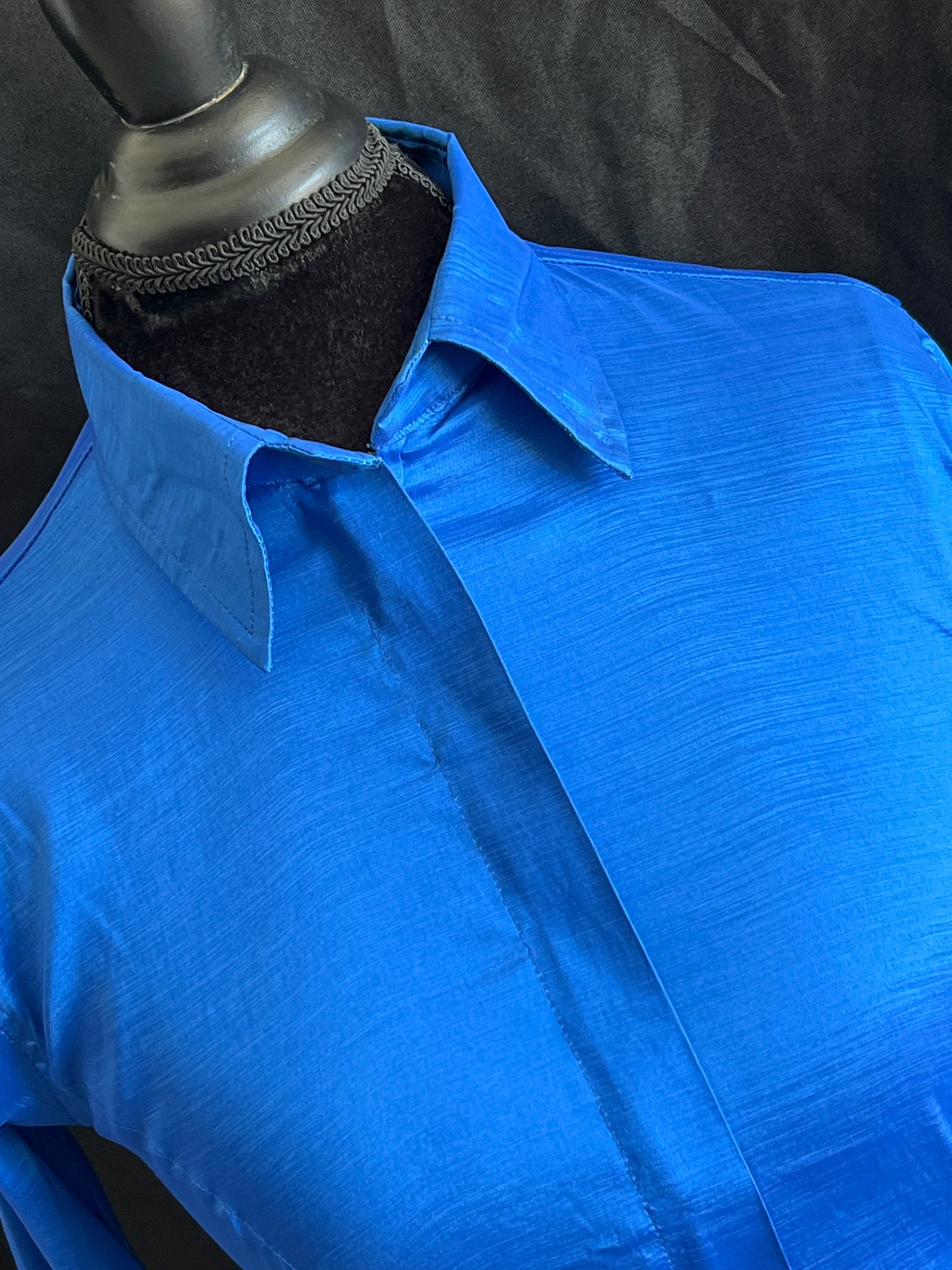 Stretch Taffeta Bright Royal