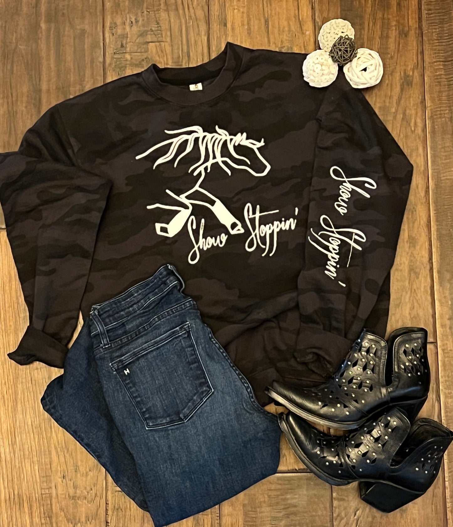 Camo Show Stoppin Sweatshirt