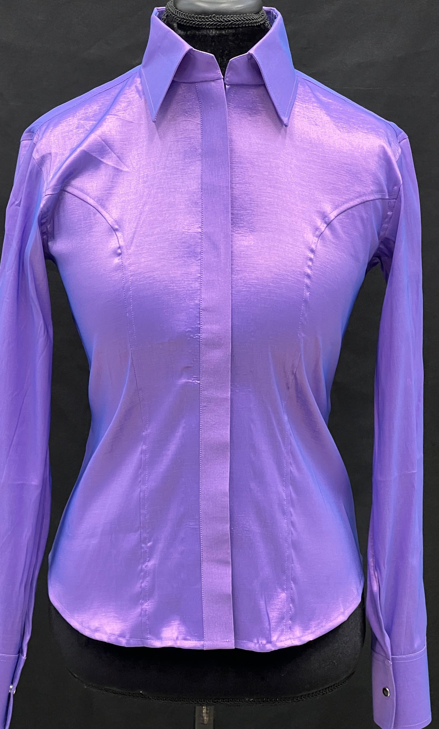 Stretch Taffeta Lavender Ice