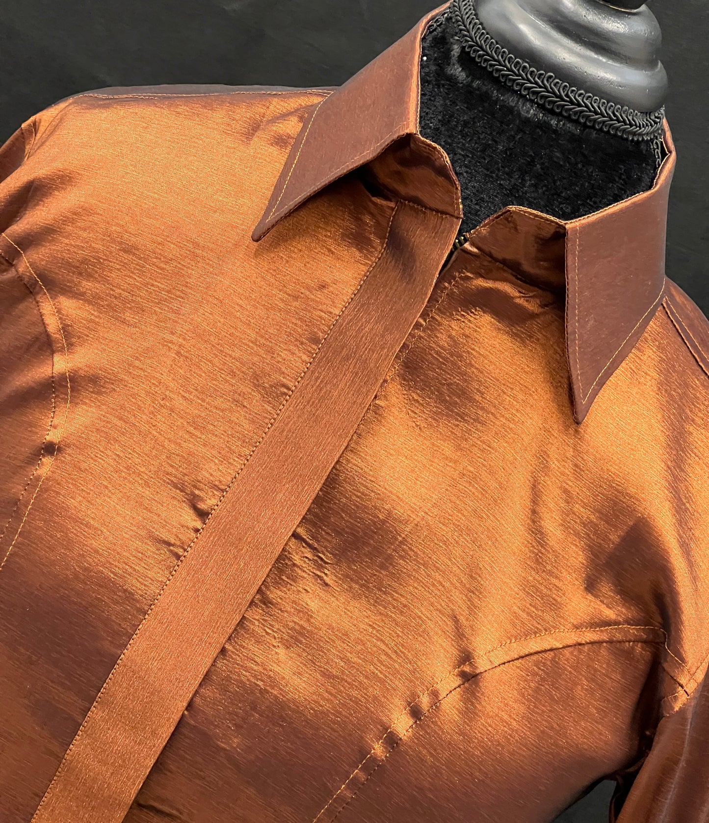 Stretch Taffeta Copper