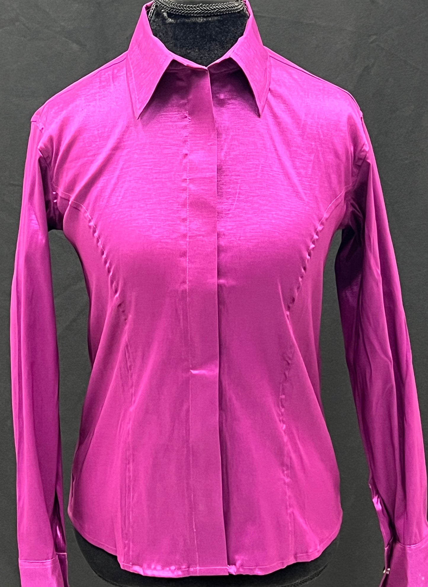 Stretch Taffeta Wild Berry