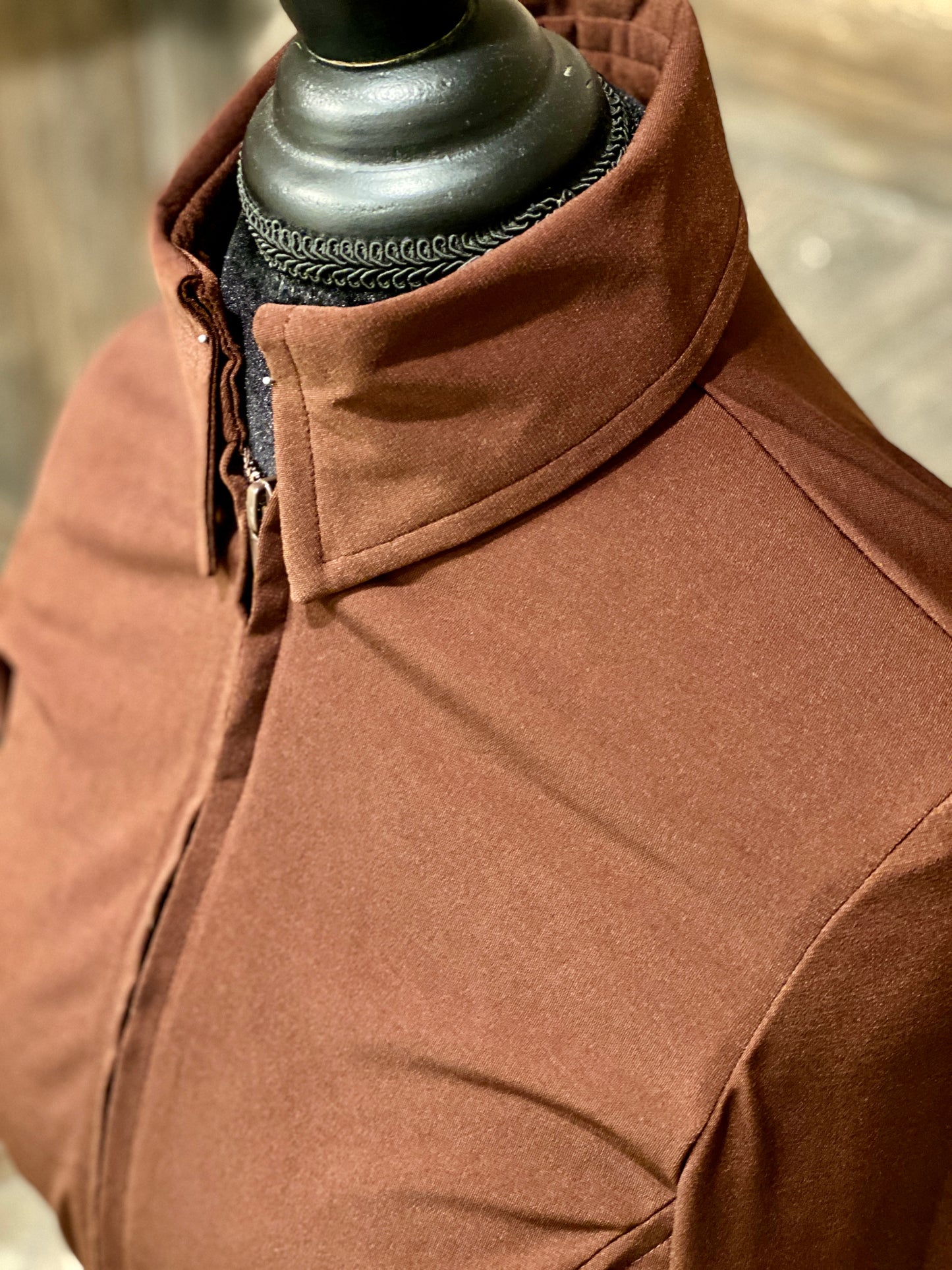 Chocolate Brown Light Weight Fitted Shirt