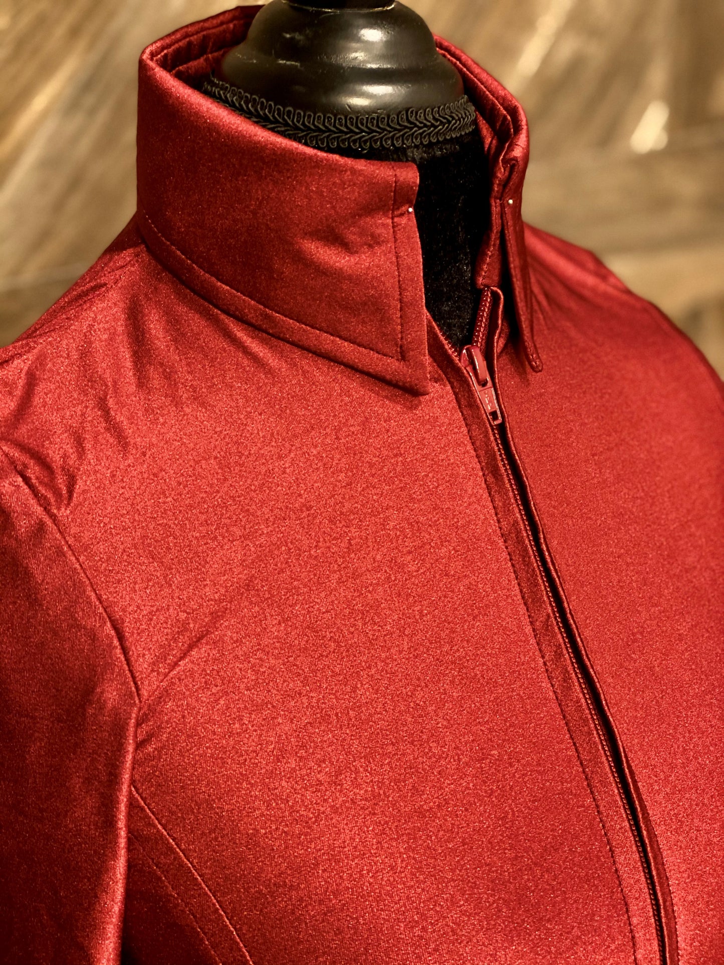 Burgundy Wine Light Weight Fitted Shirt