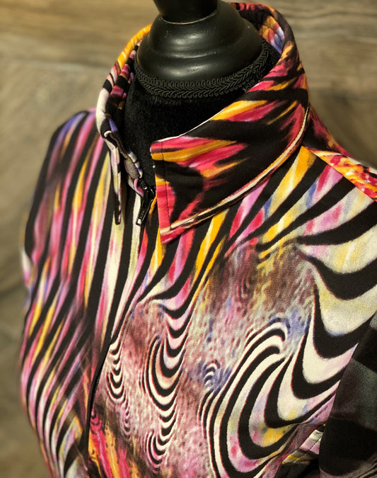 Large Multi Color Zebra - Show Stoppin'