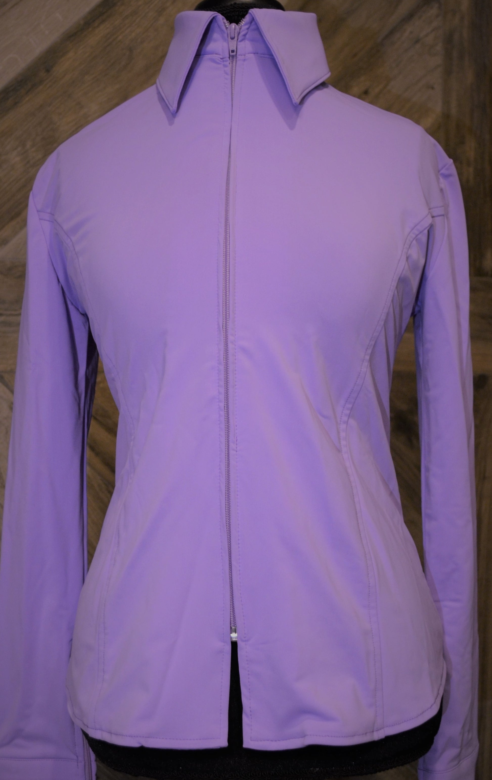 SS Lavender Fitted Zip Up - Show Stoppin'