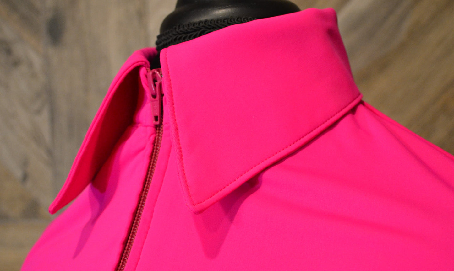 SS Pink Fitted Zip Up - Show Stoppin'