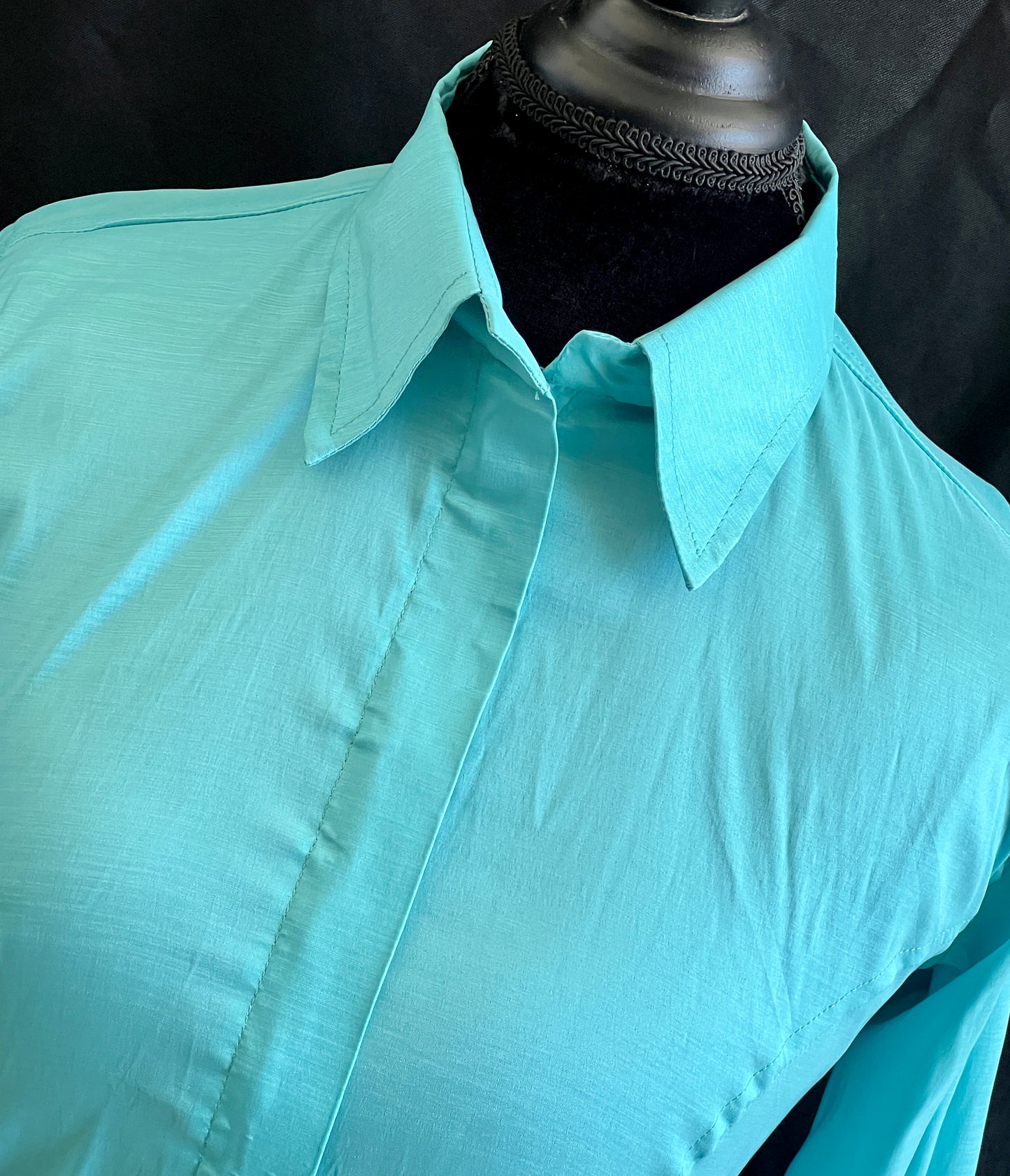 Stretch Taffeta Light Aqua