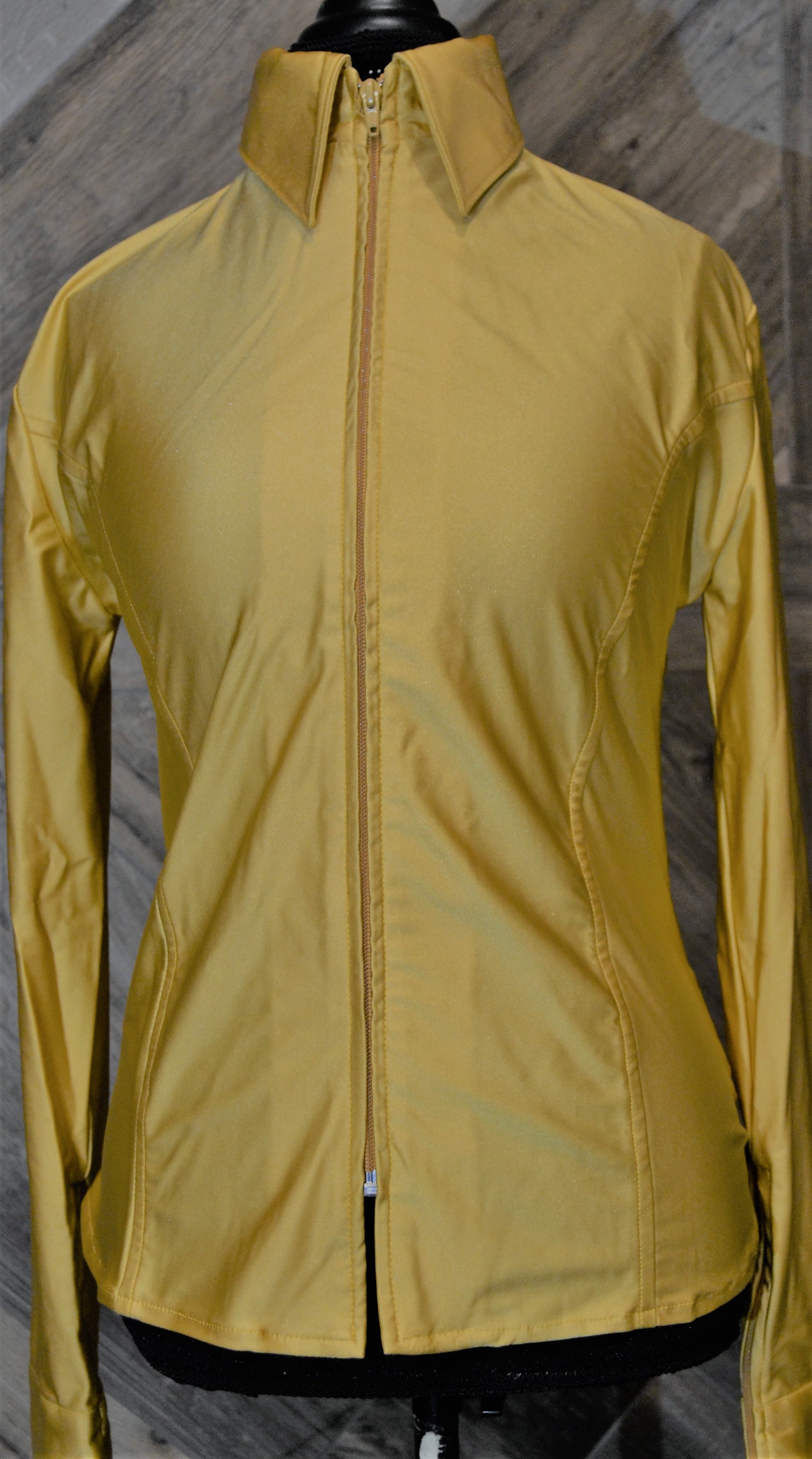 SS Gold Fitted Zip Up - Show Stoppin'