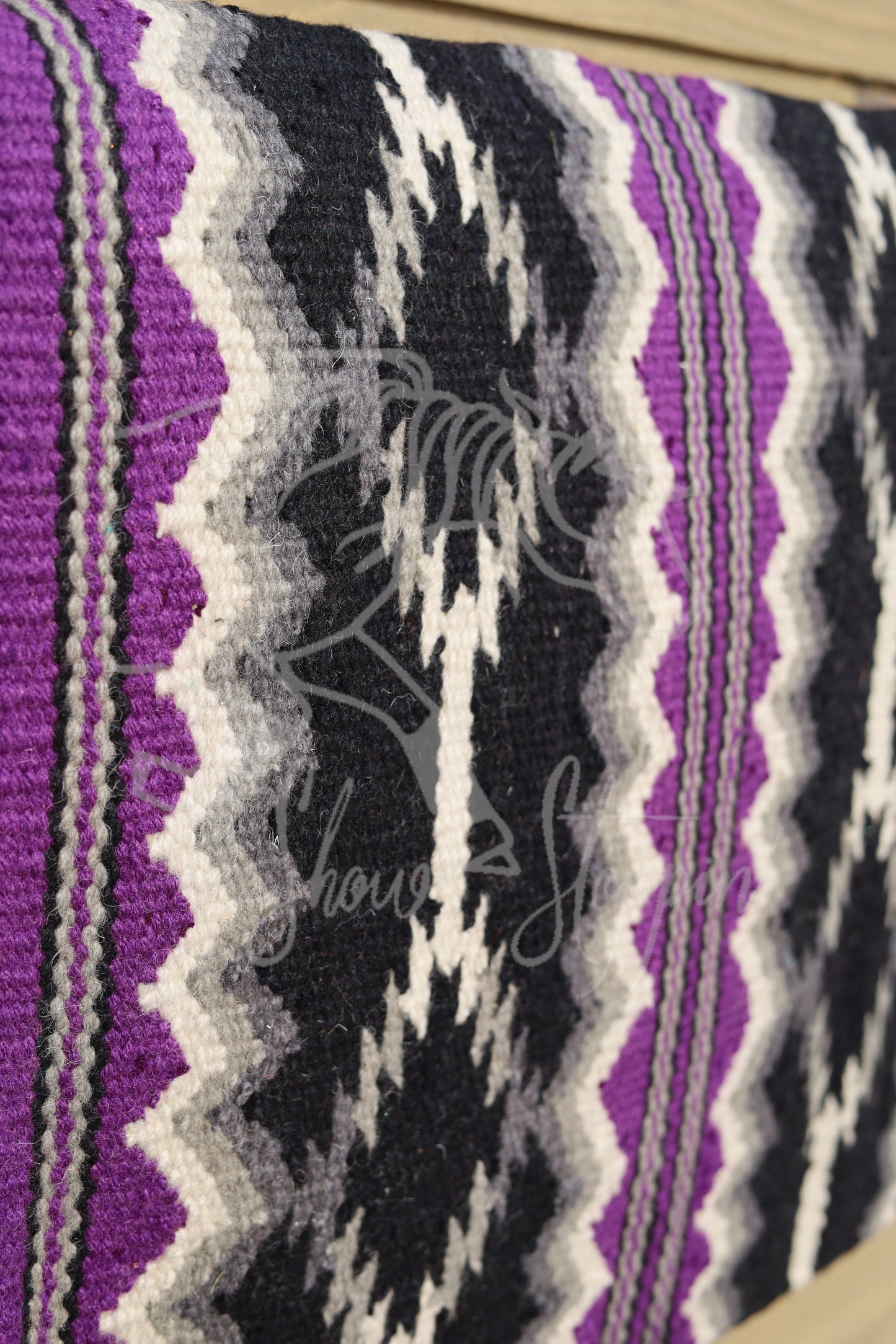 Amazing Purple Ranch Style Blanket