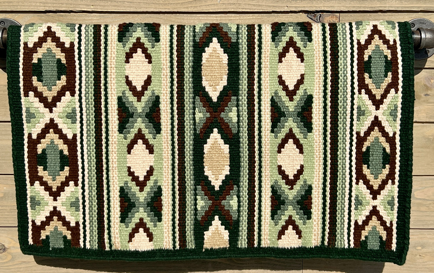 Thee X Green N Neutral Ranch Show Blanket