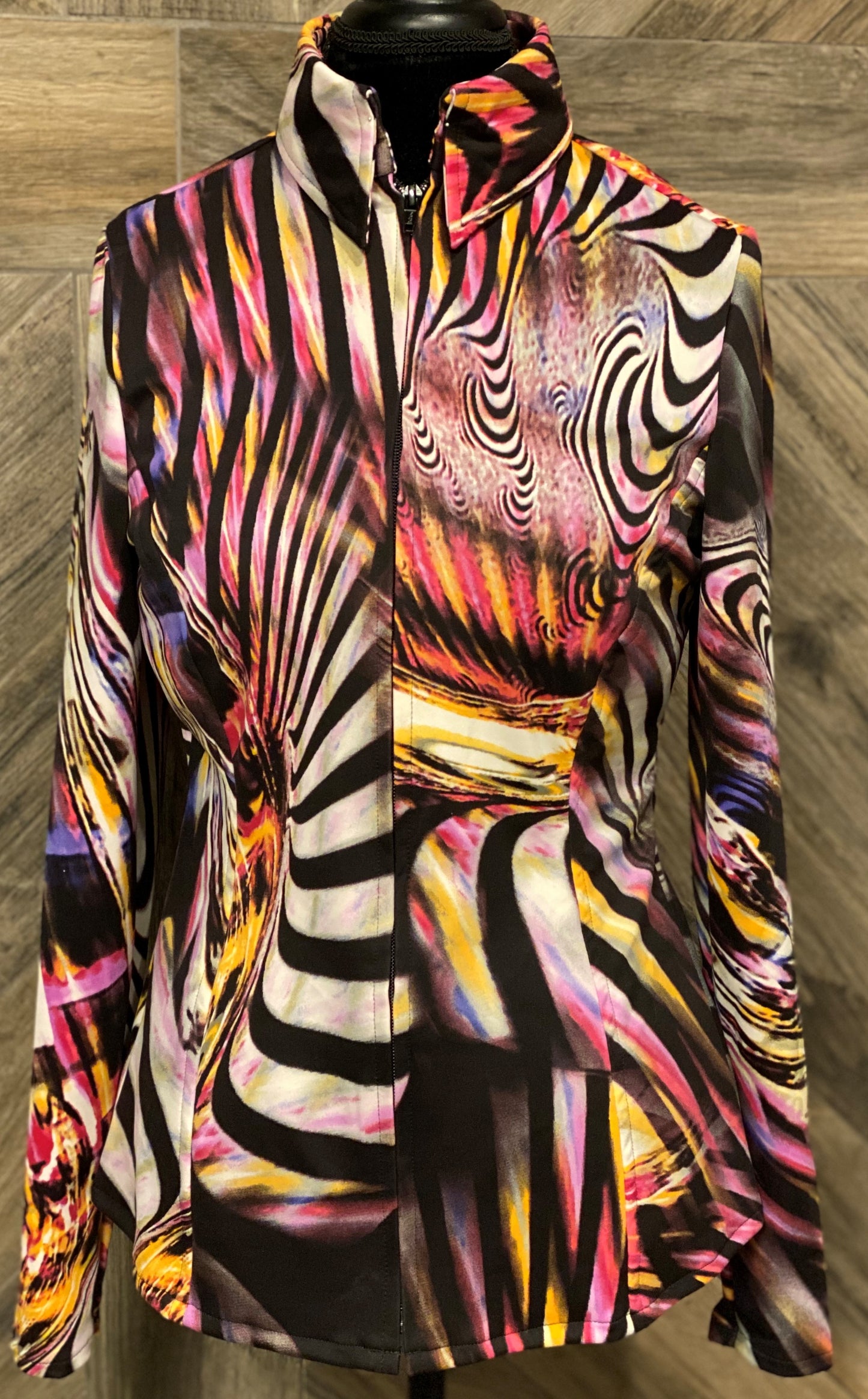 Large Multi Color Zebra - Show Stoppin'