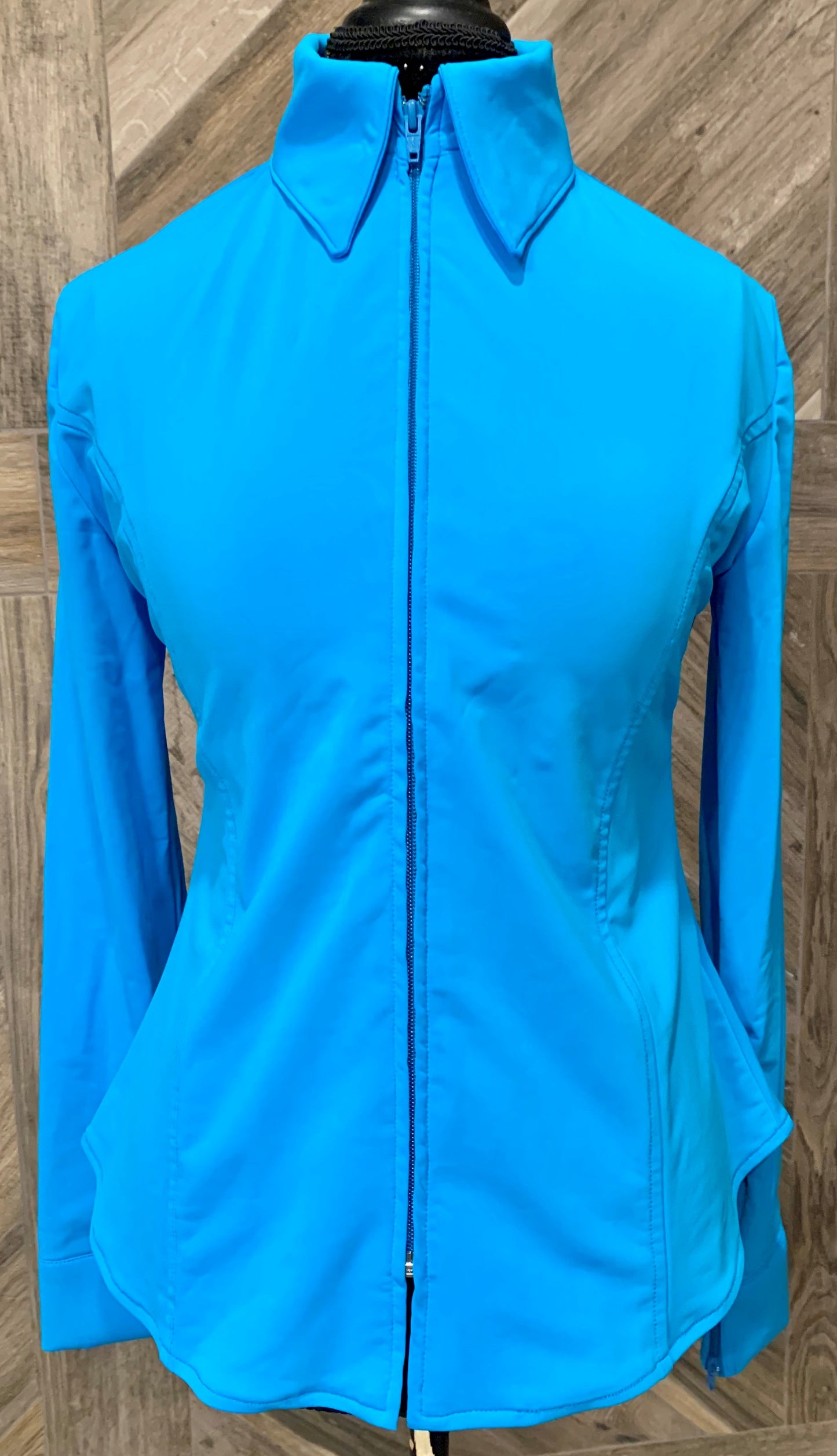 SS Turquoise Zip Up - Show Stoppin'