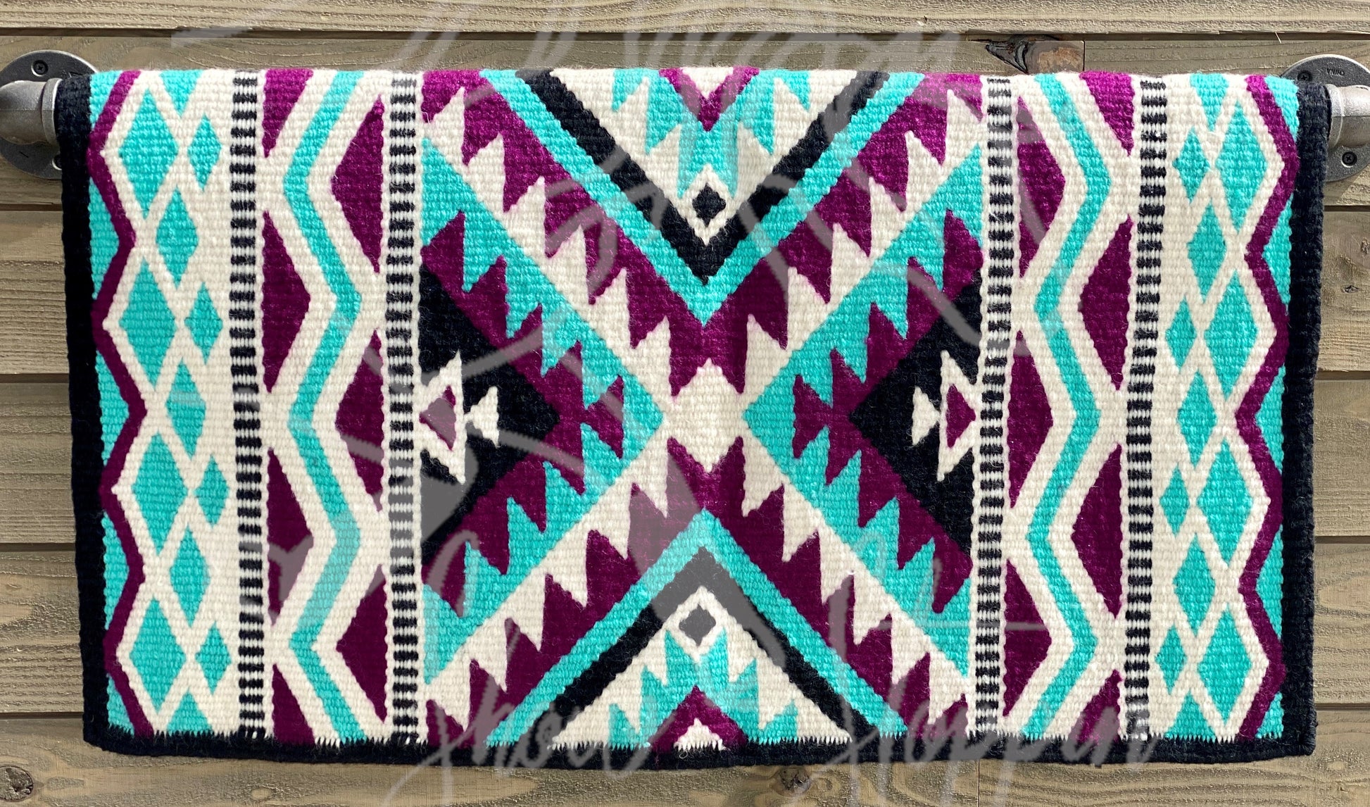 Vibrant Mint Ranch Show Blanket - Show Stoppin'